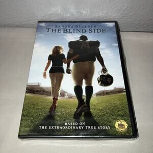 Dvd Sealed New The Blind Side Widescreen Warner Bros. Sandra Bullock NFL Movie